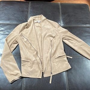 Imitation suede jacket. Size XS. Used